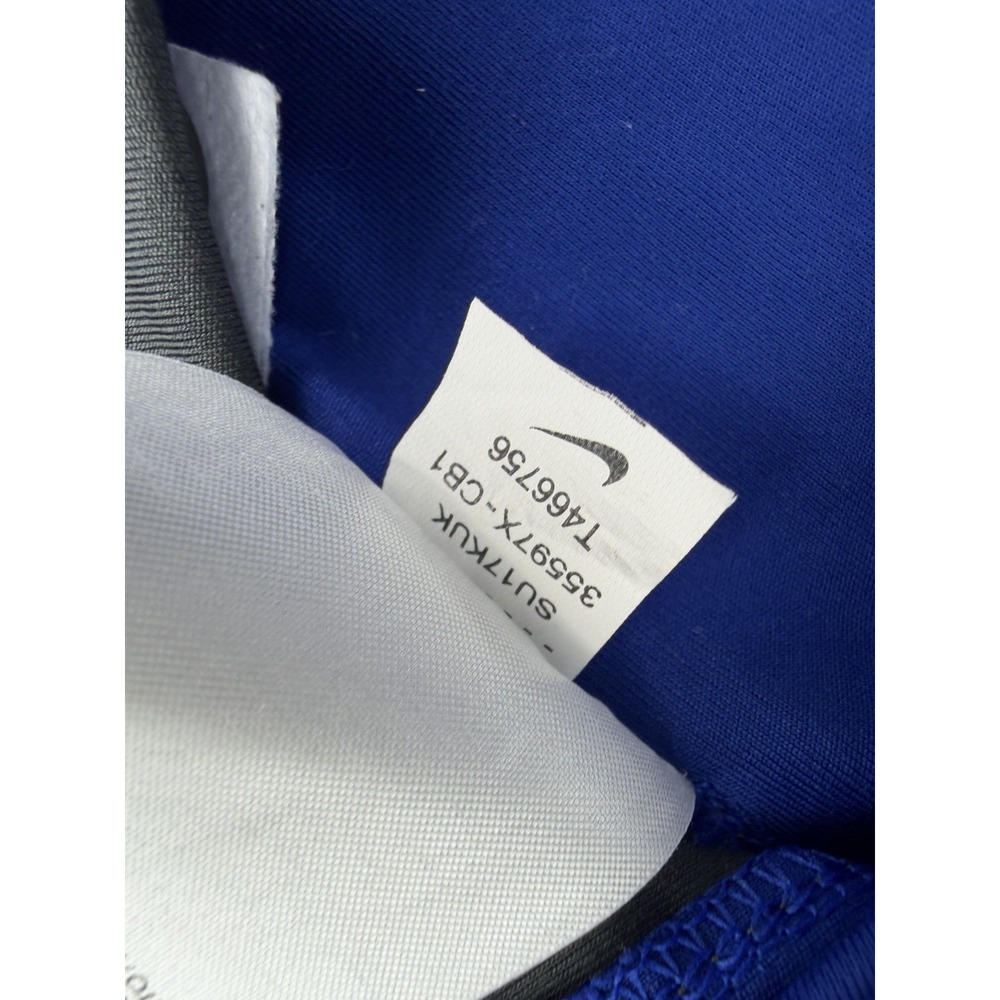 Nike Dri-FIT Chicago Cubs Mens Medium Blue Polo Shirt MLB Short Sleeve - Picture 8 of 10